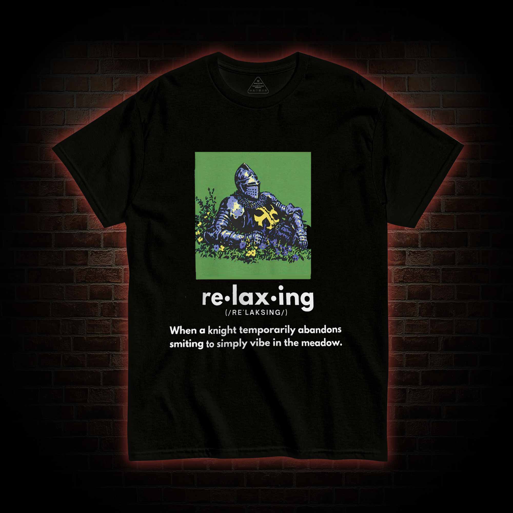 Relaxing Knight T-shirt