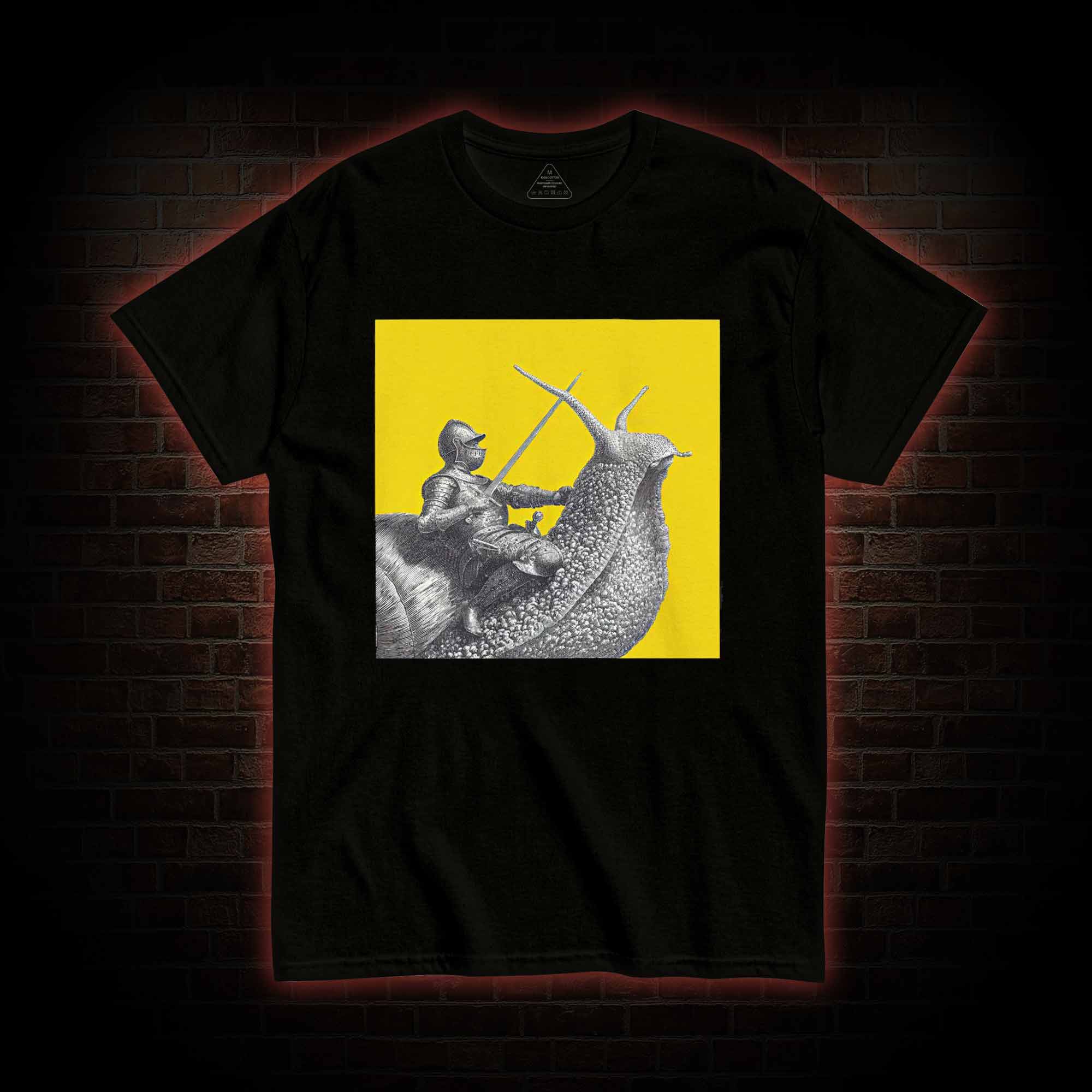Vintage Snail Knight T-shirt