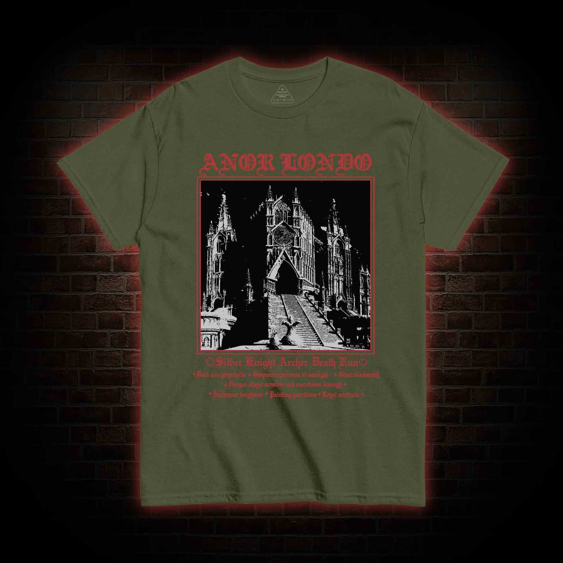 Retro Abandoned Lost City T-shirt