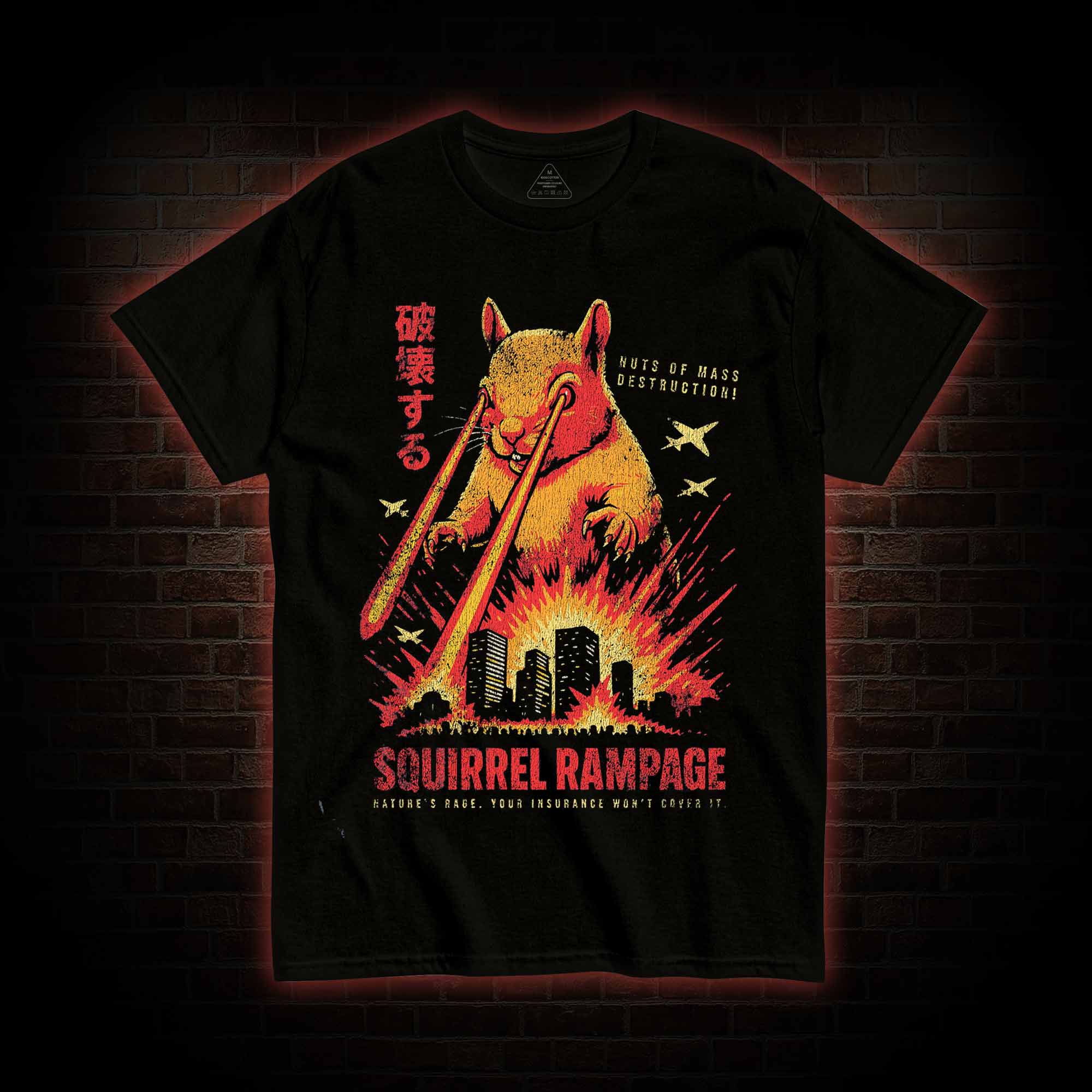 Squirrel Rampage T-shirt
