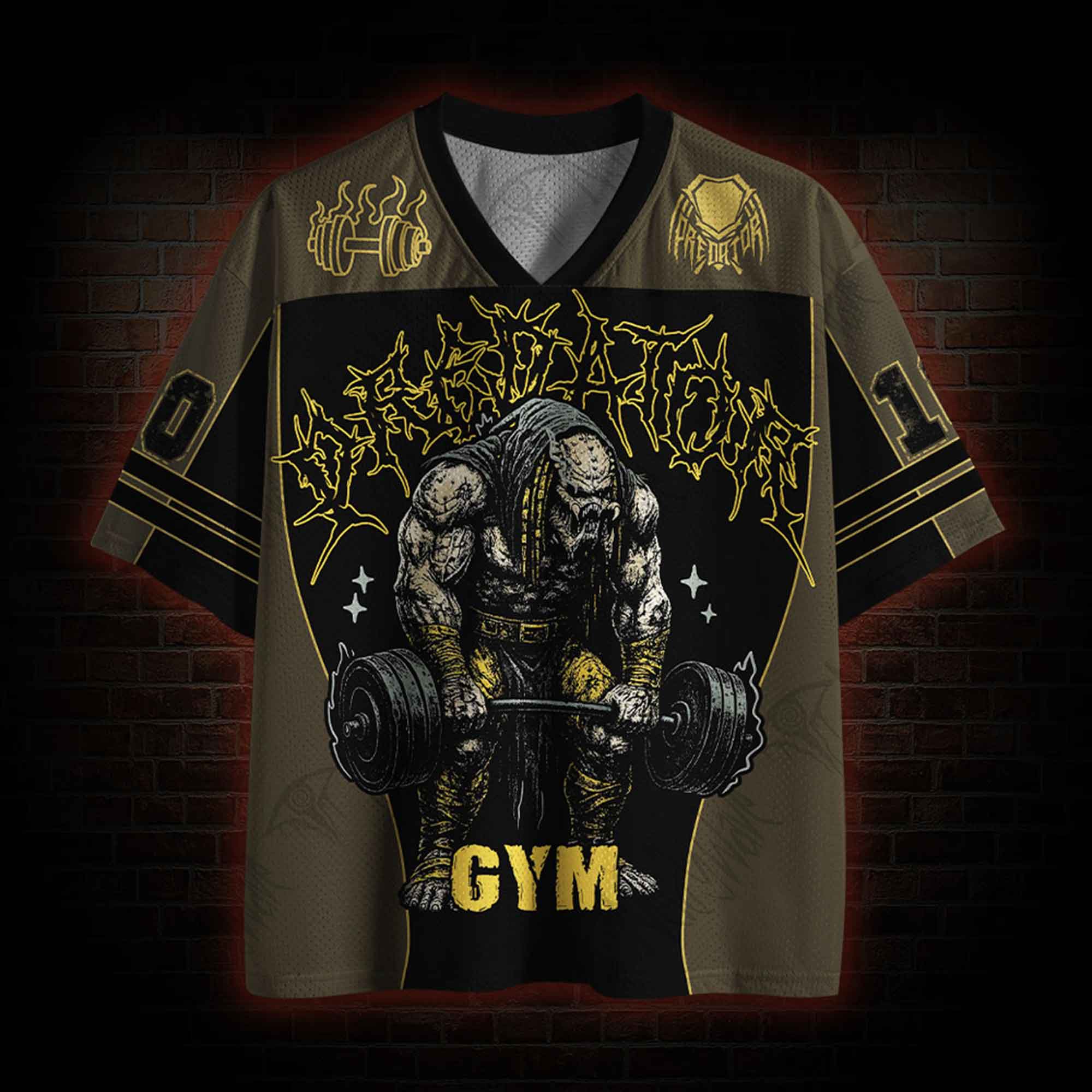 Alien Hunter Gym Mesh Jersey