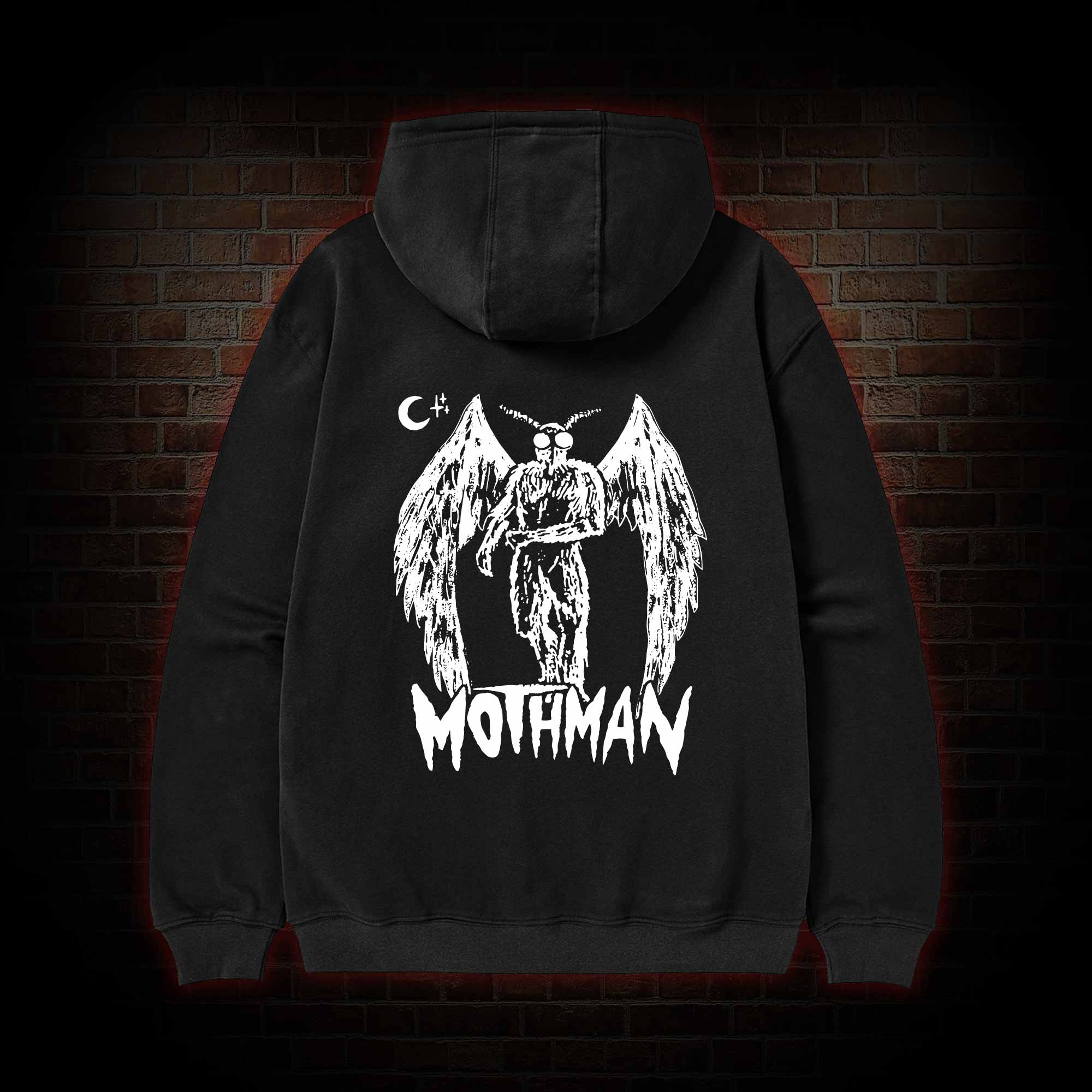 Mothman Zipper Hoodie