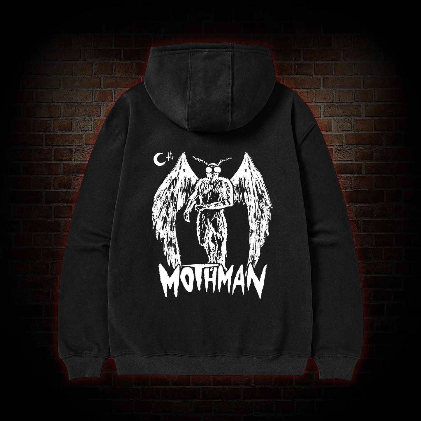 Mothman Zipper Hoodie