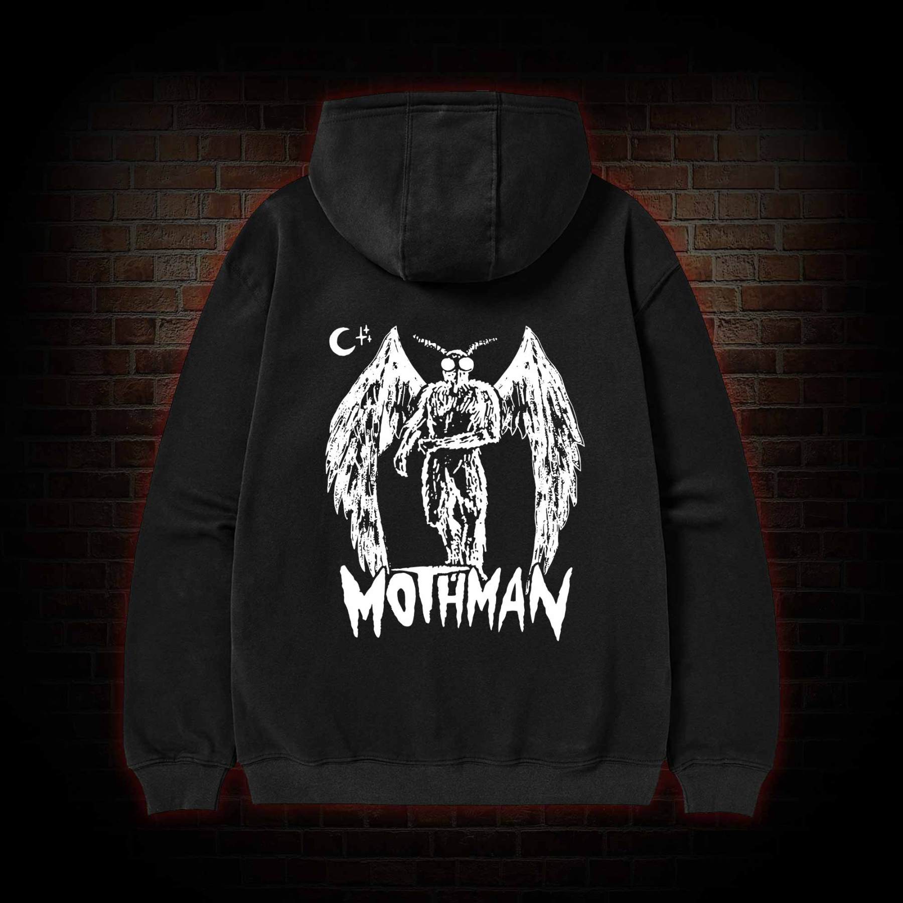 Mothman Zipper Hoodie