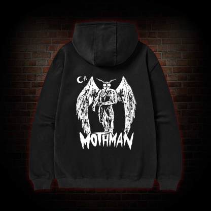 Mothman Zipper Hoodie