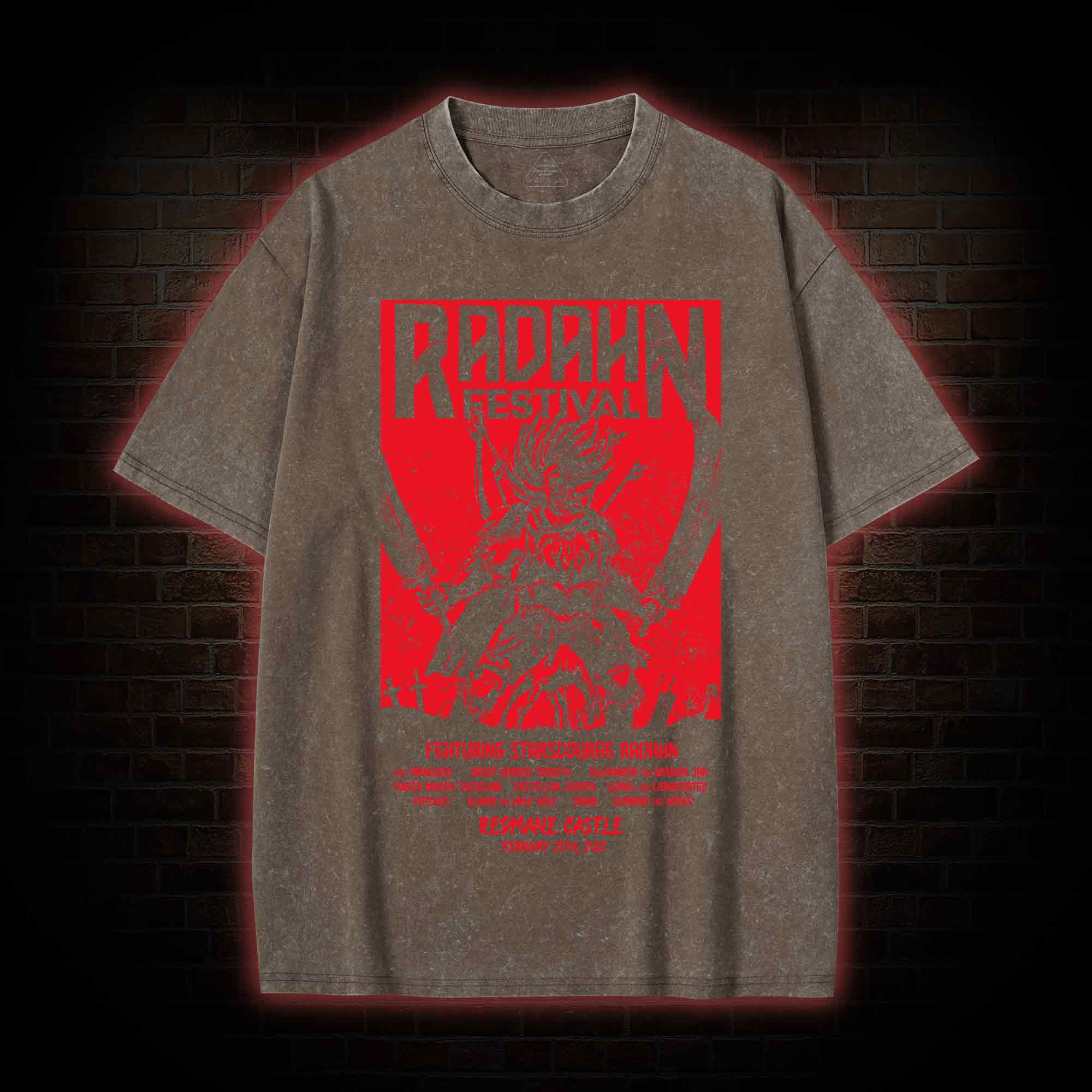 Battle Festival Washed T-shirt