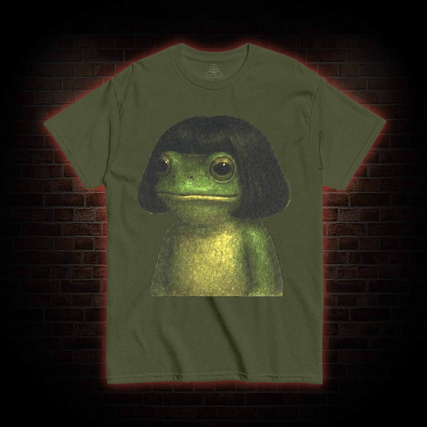Frog With Bob Haircut T-shirt