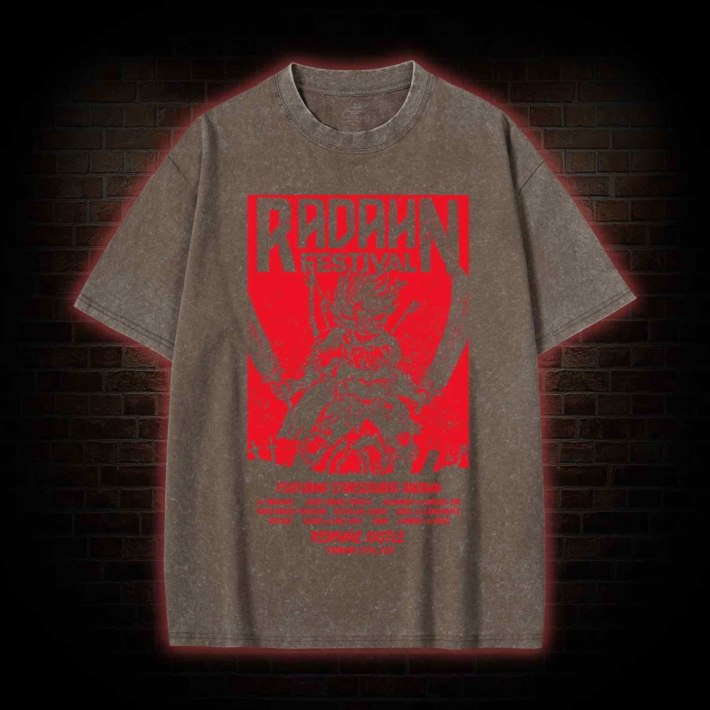 Battle Festival Washed T-shirt