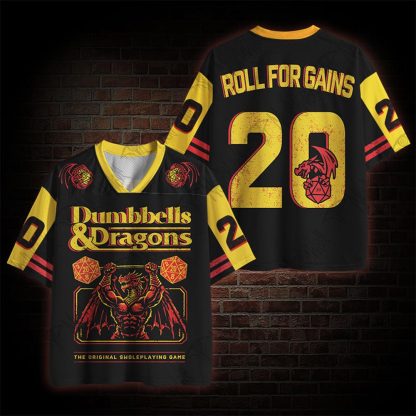 Deadlifts&Dragons Mesh Jersey