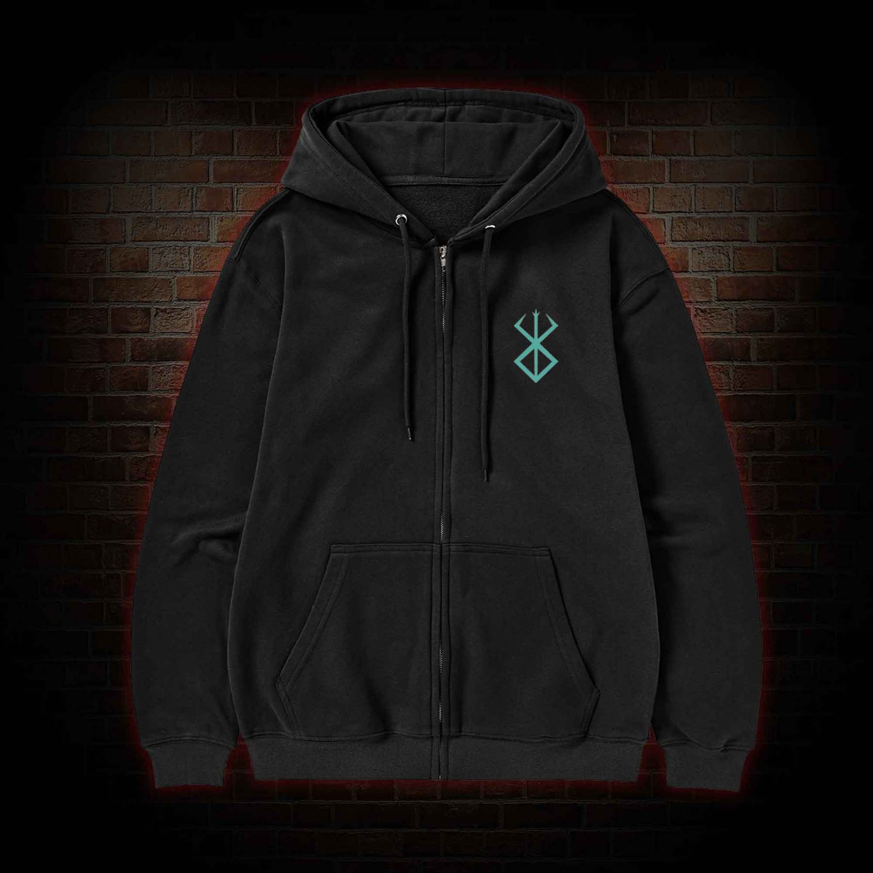 Struggler's Arm Vintage Zipper Hoodie