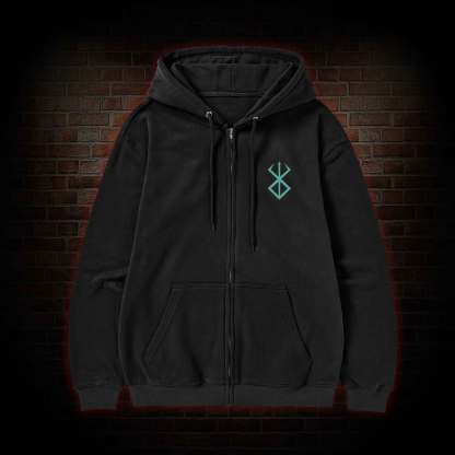Struggler's Arm Vintage Zipper Hoodie