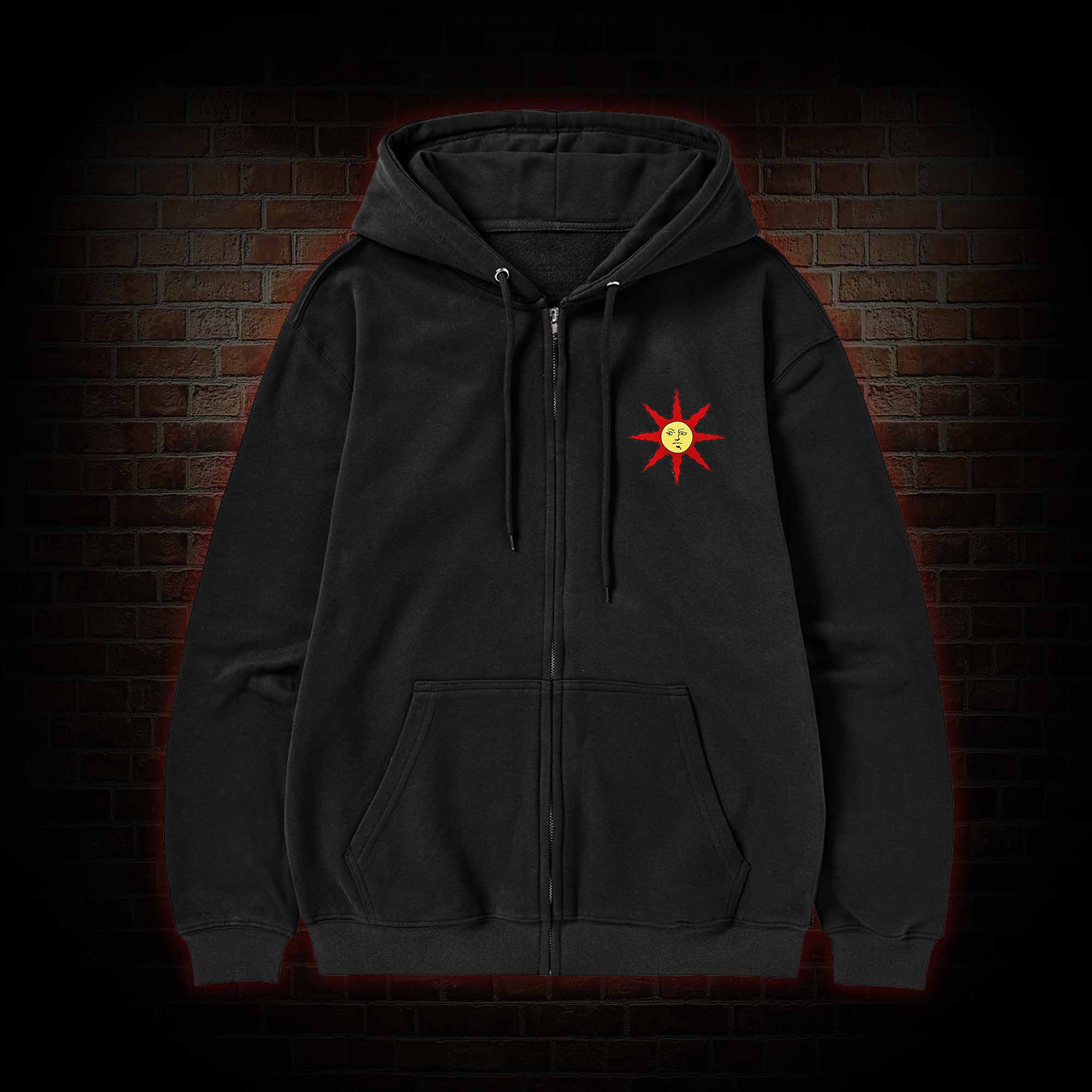 Praise the Sun Zipper Hoodie