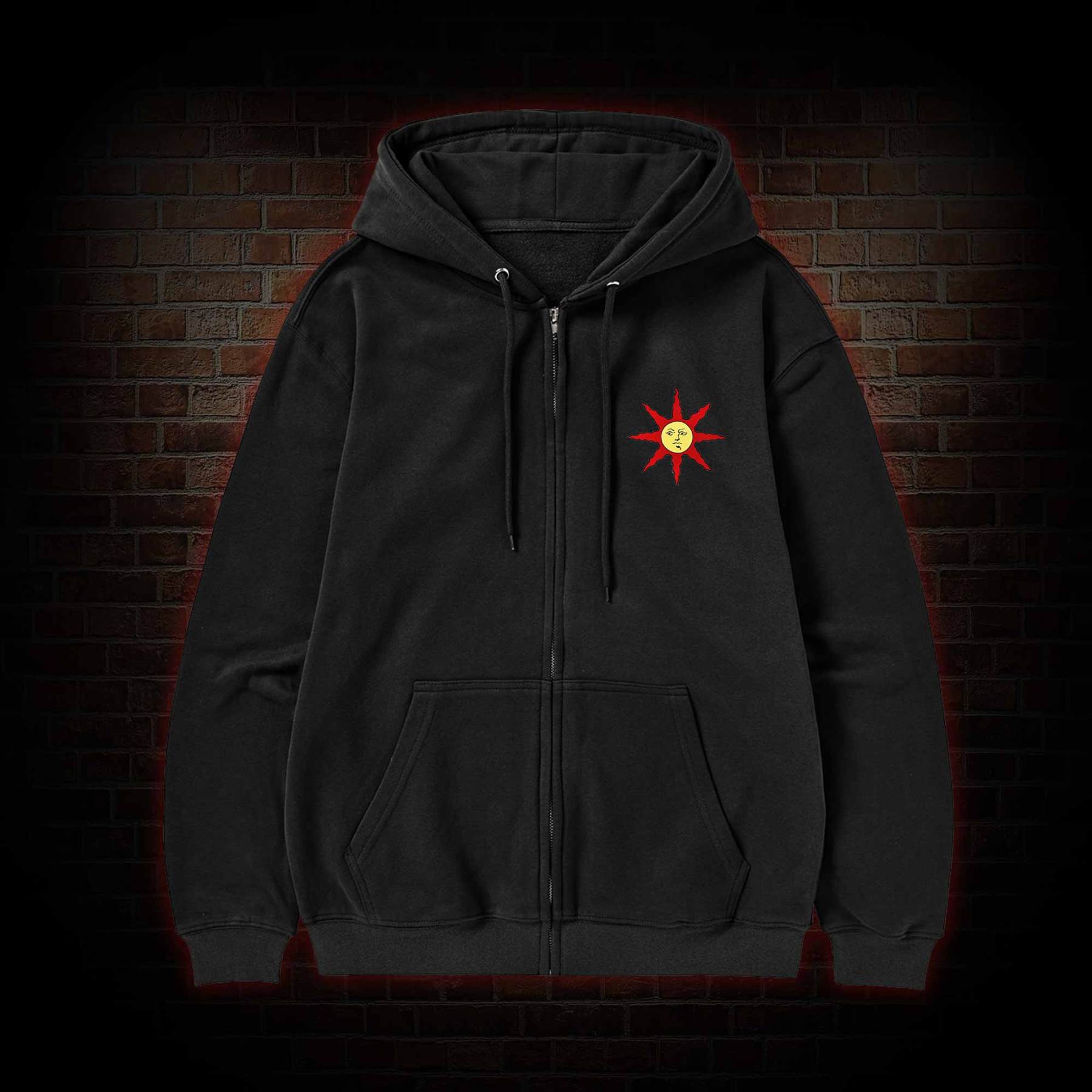 Praise the Sun Zipper Hoodie