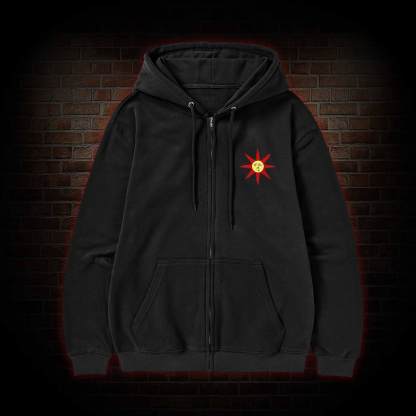 Praise the Sun Zipper Hoodie