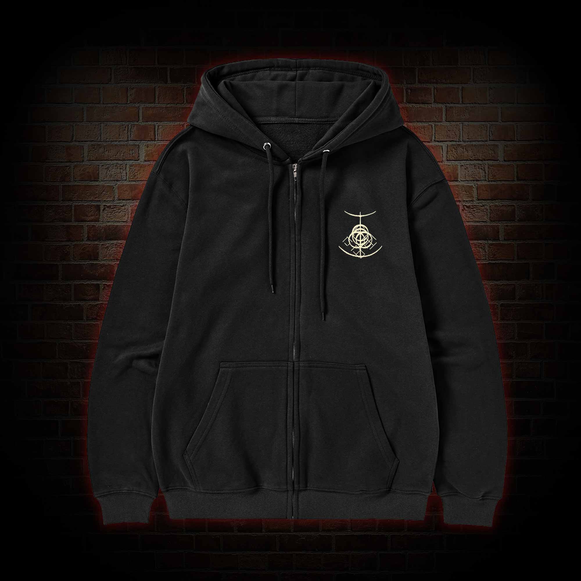 Cursed Goddess Zipper Hoodie