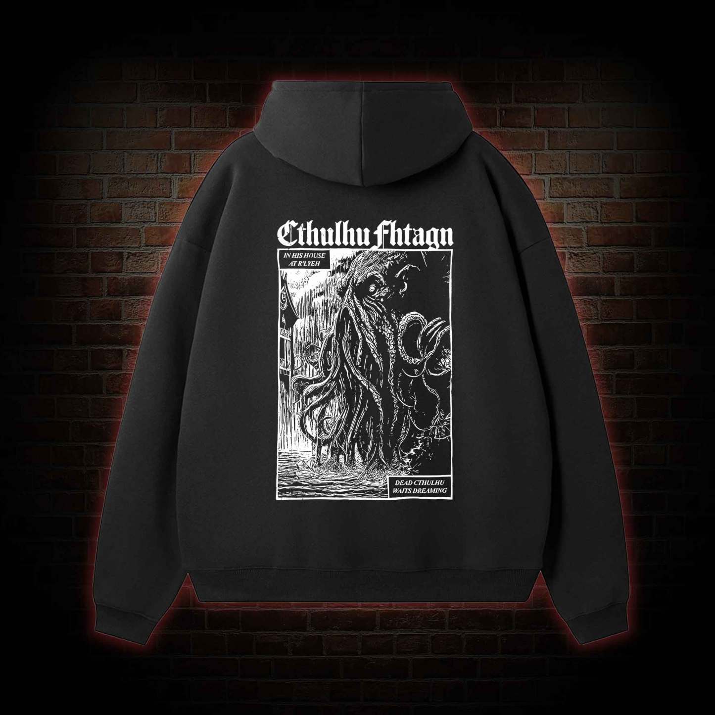 Cthulhu Fhtagn Fleece Hoodie Set