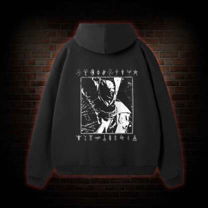 Blood Hunter Vintage Fleece Hoodie Set