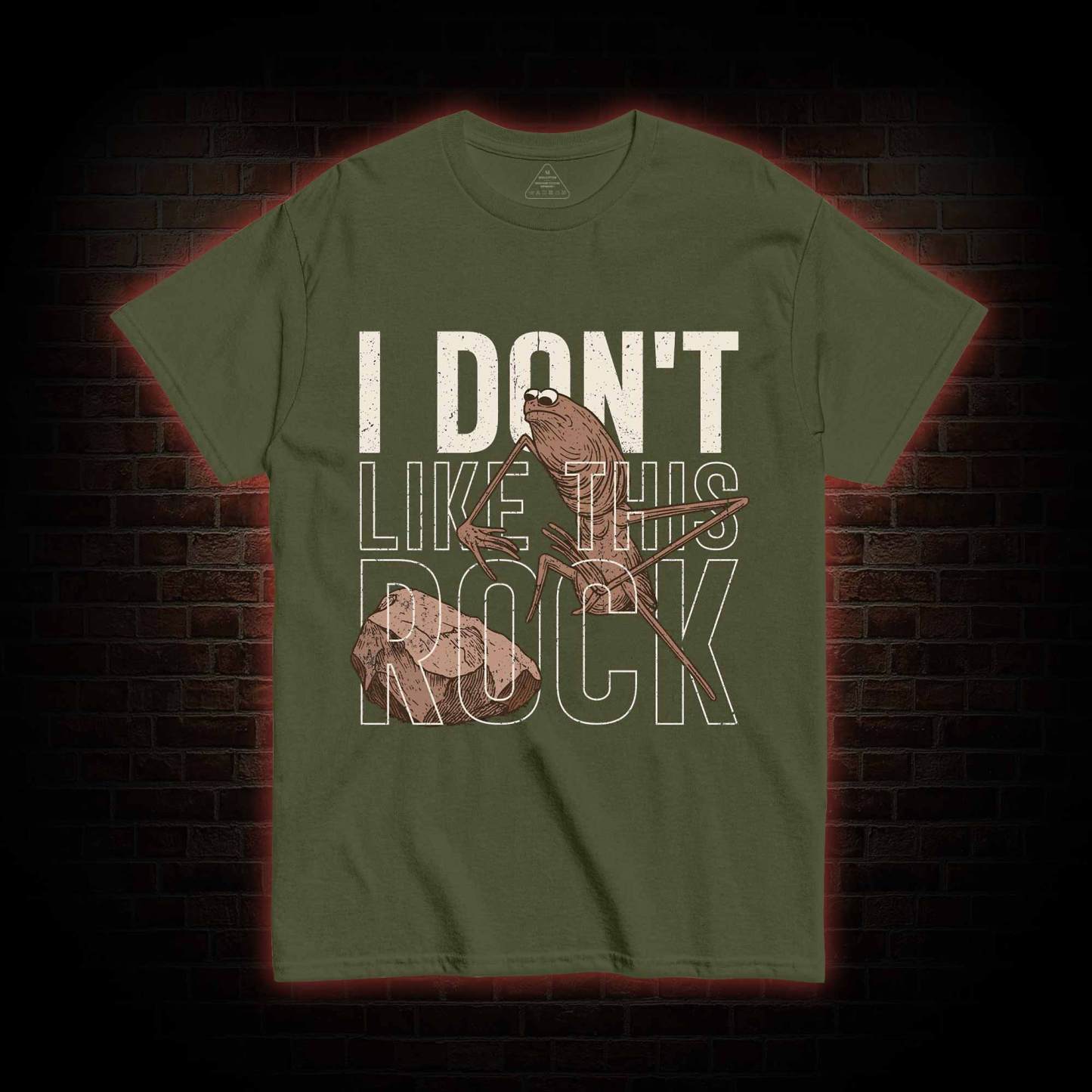 I Don't Like This Rock Meme T-shirt