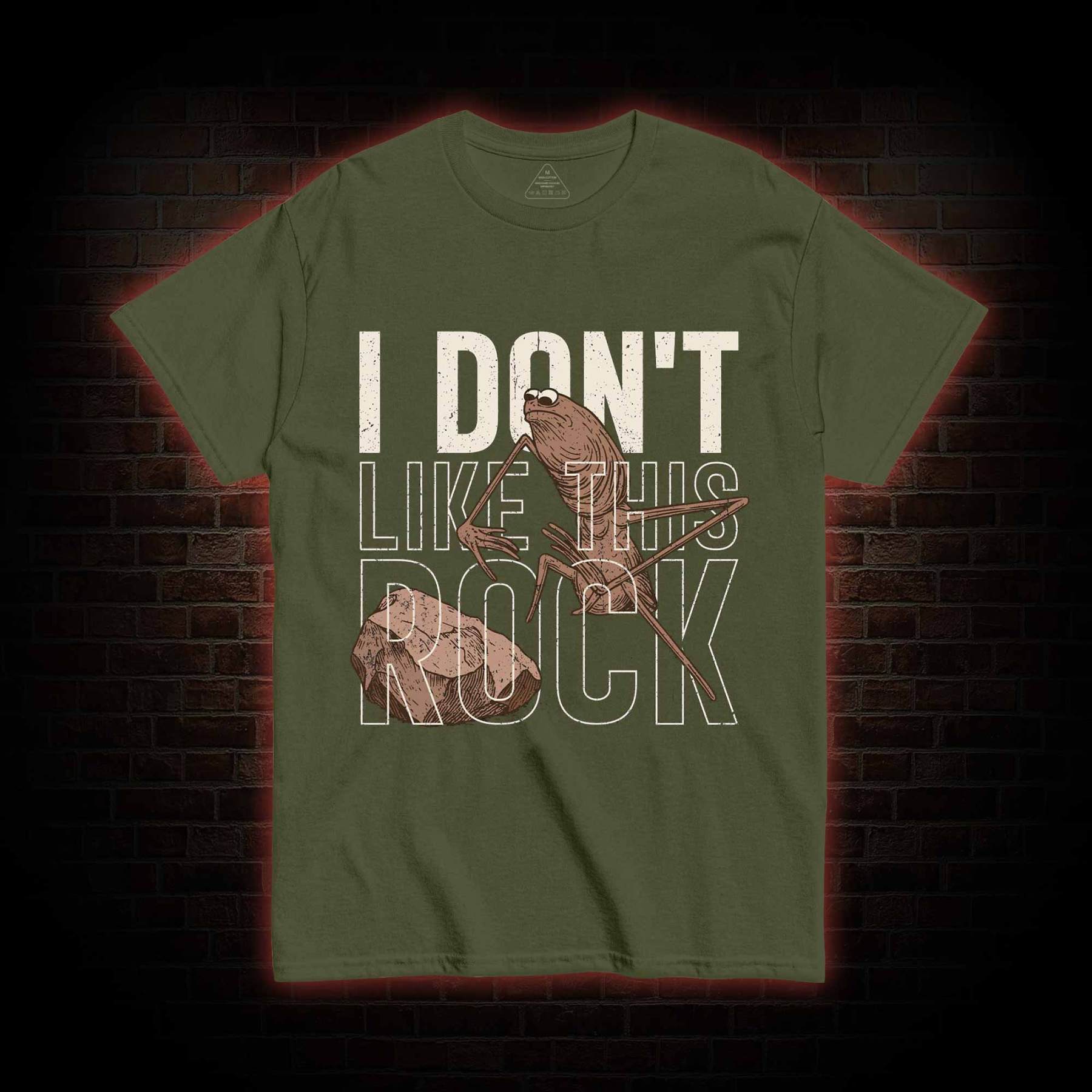 I Don't Like This Rock Meme T-shirt