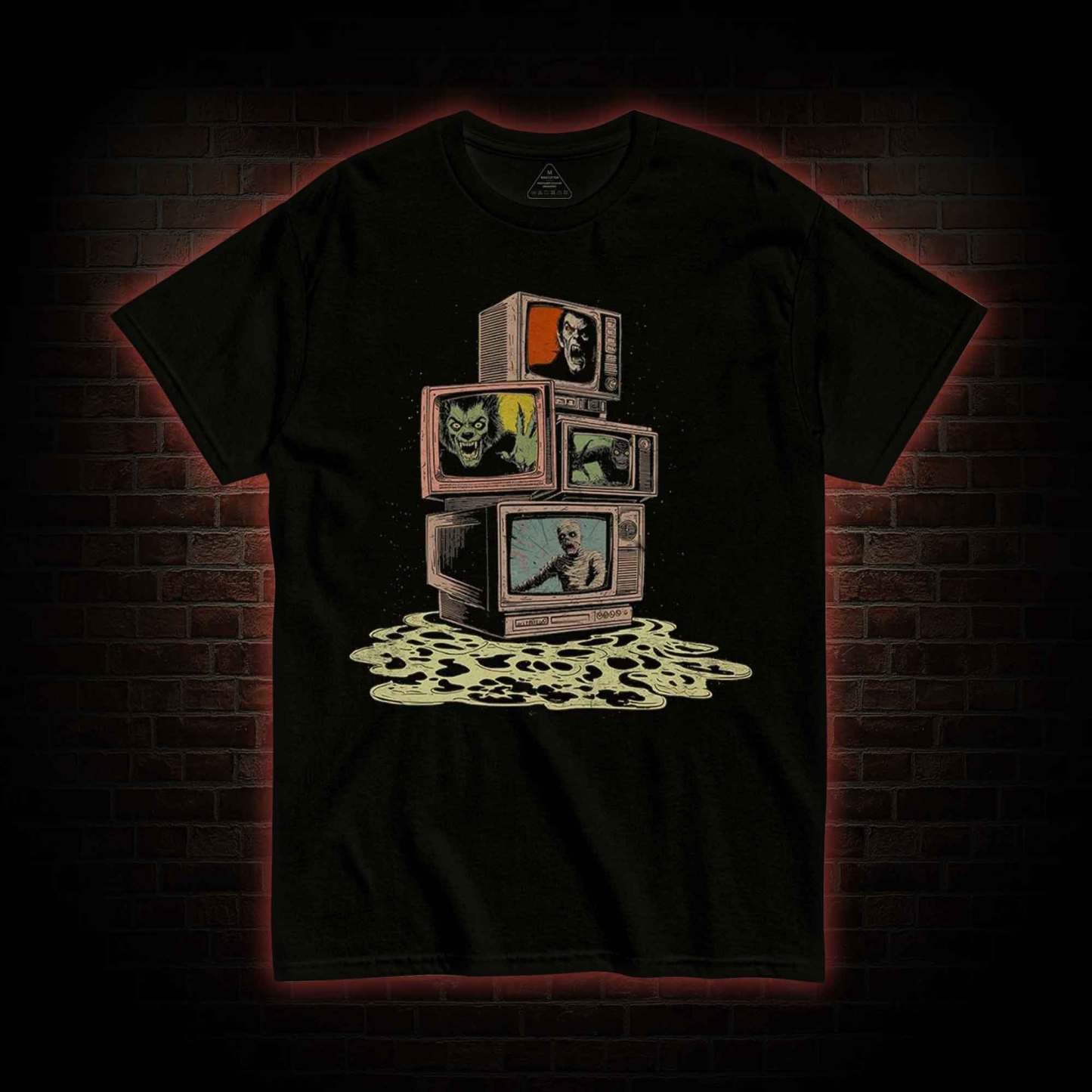 Vintage Monster Movie Marathon T-shirt