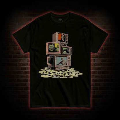 Vintage Monster Movie Marathon T-shirt