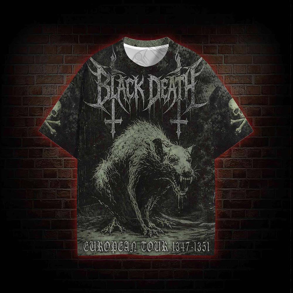 Black Death Graphic T-shirt