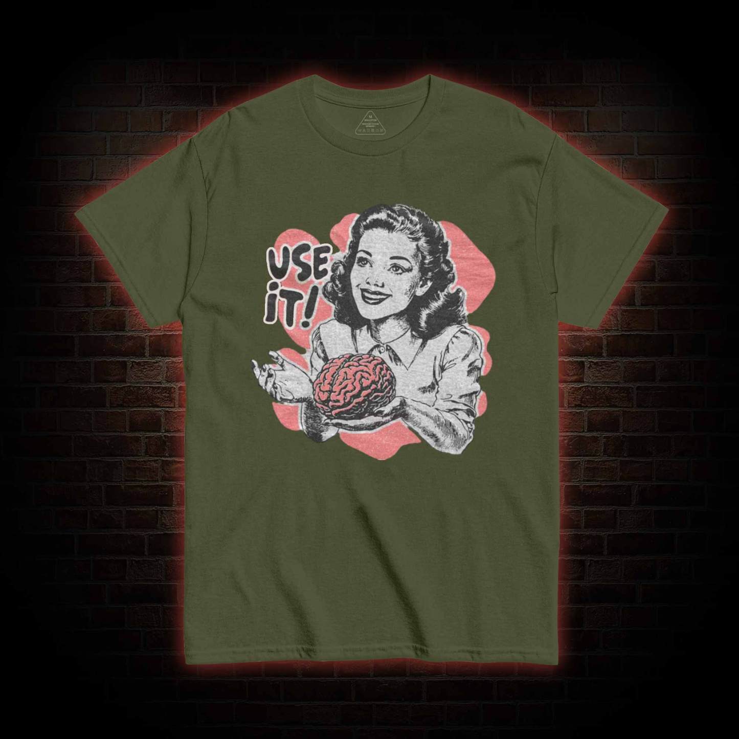 Use Your Brain Aesthetic T-shirt