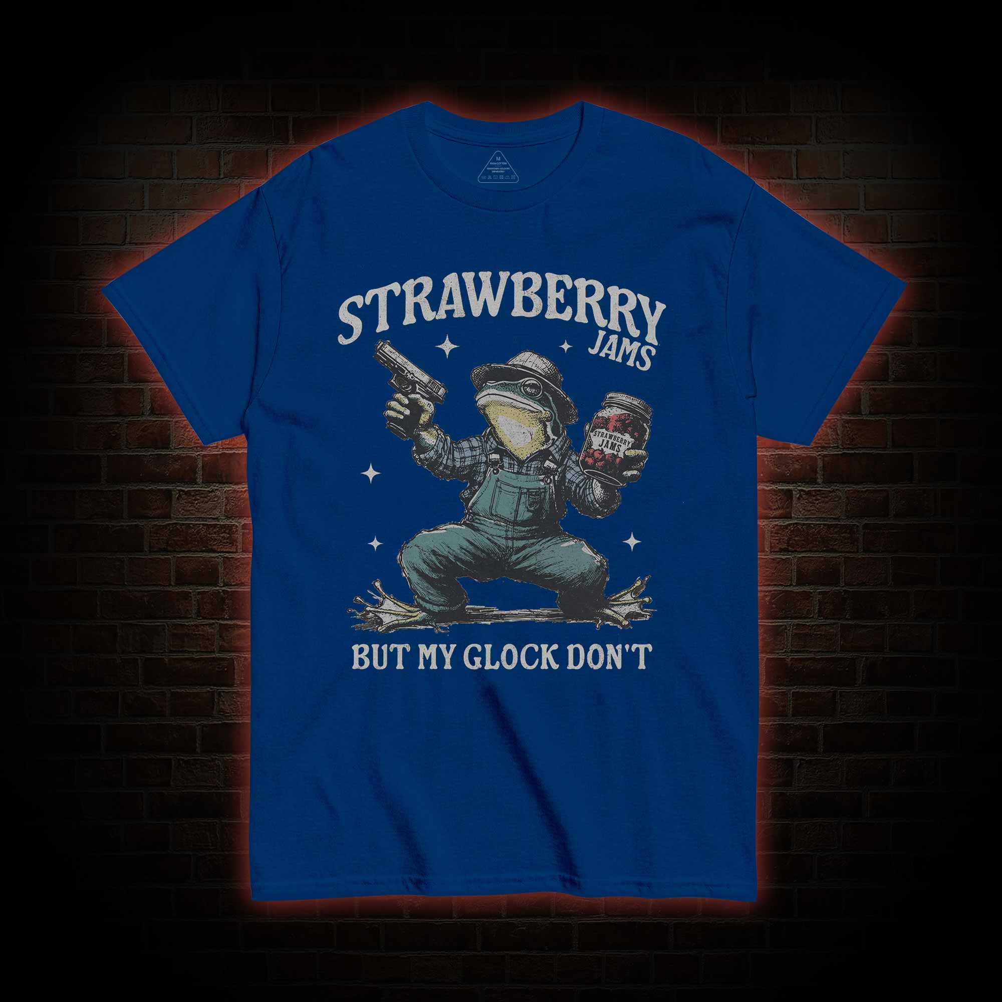 Strawberry Jams but My Glock Don't T-shirt