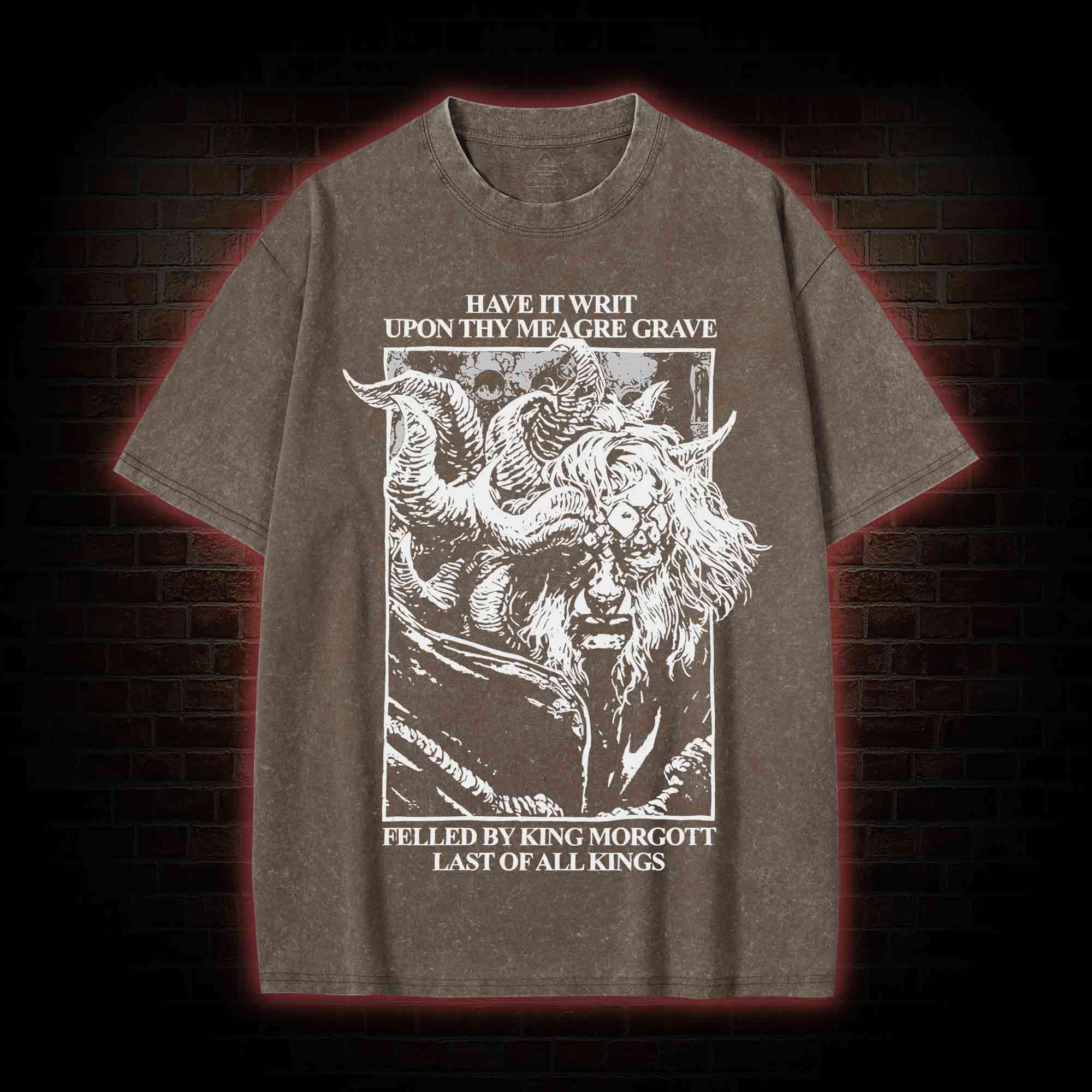 The Omen King Washed T-shirt