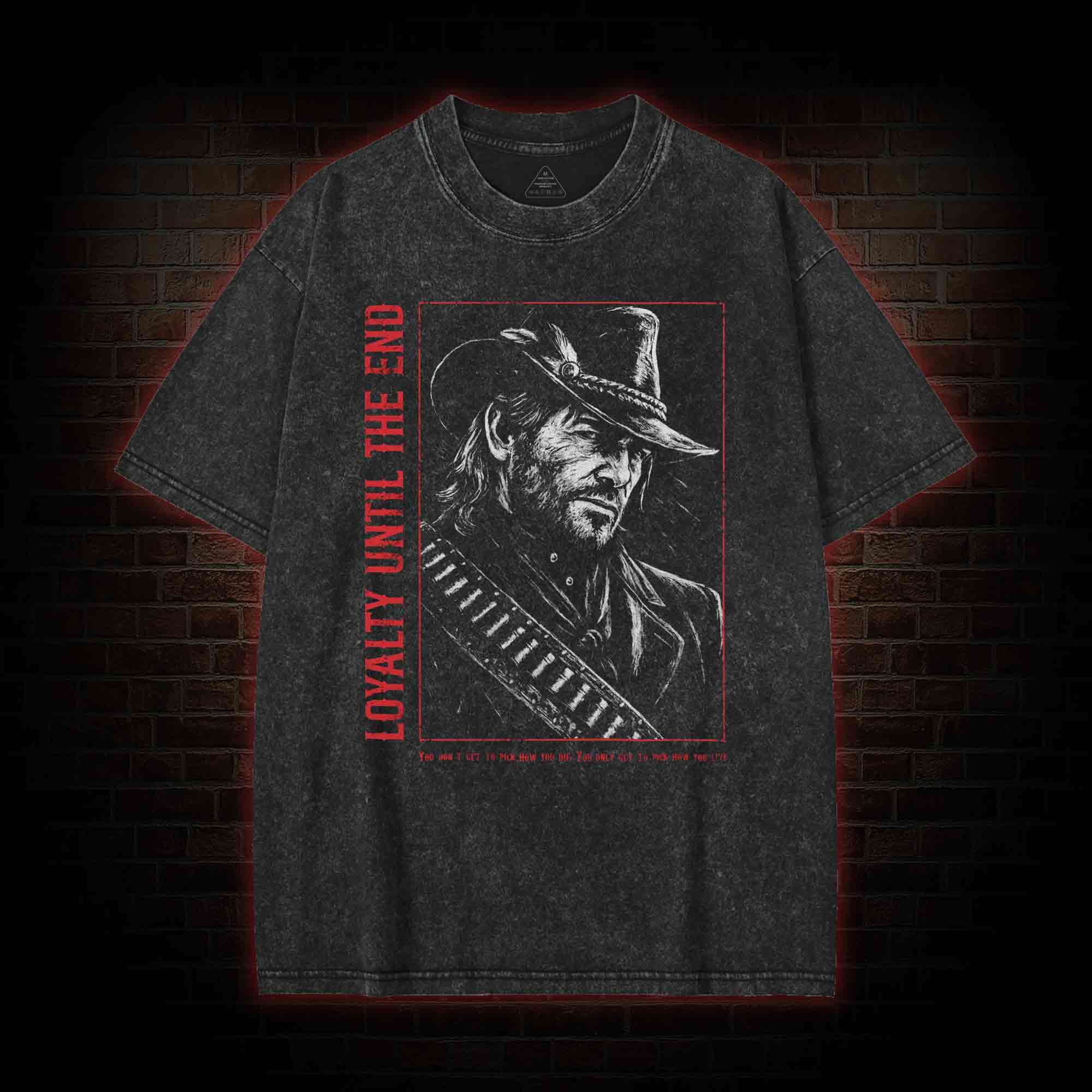 Loyalty is Everything Washed T-shirt