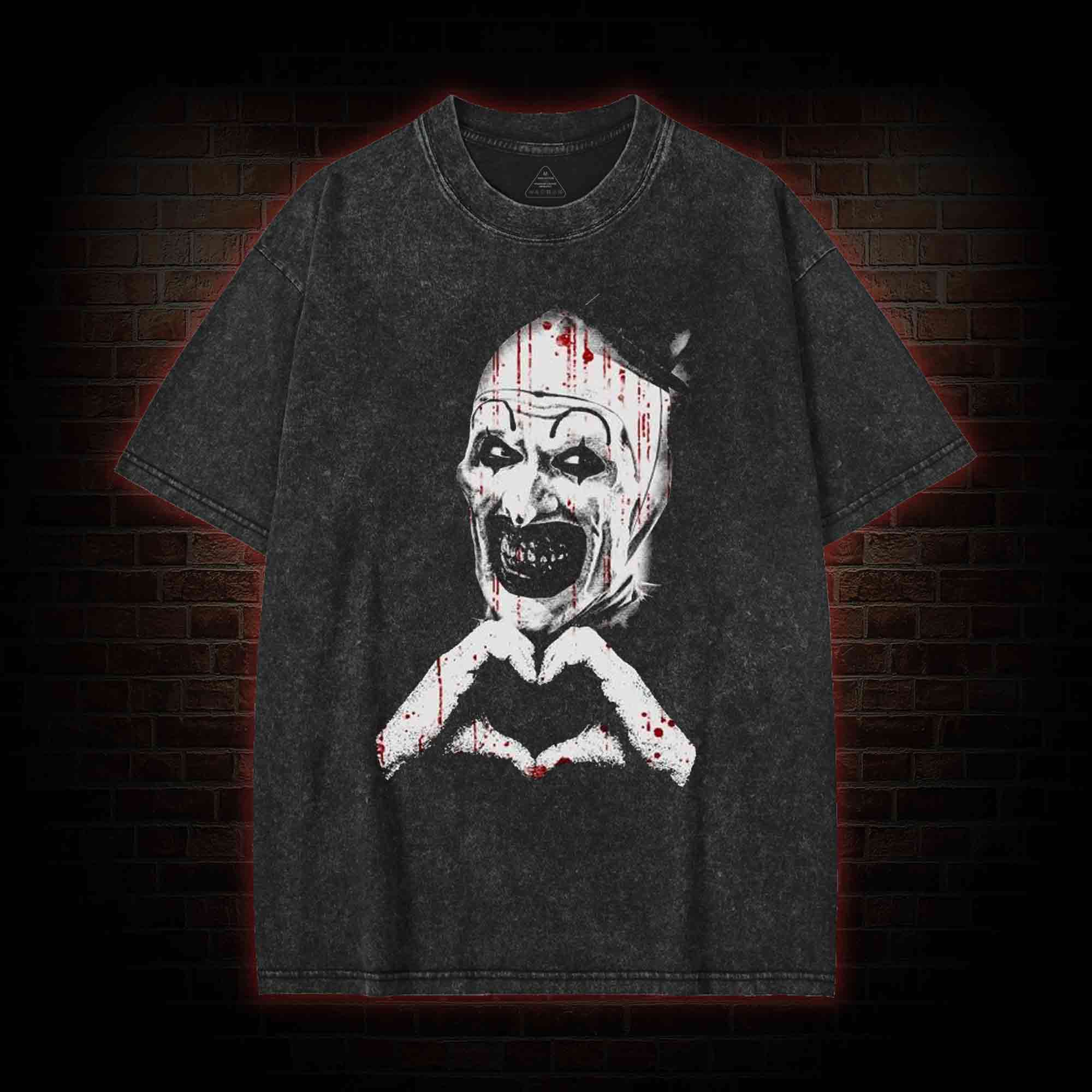 He's Silent but Deadly  Washed T-shirt