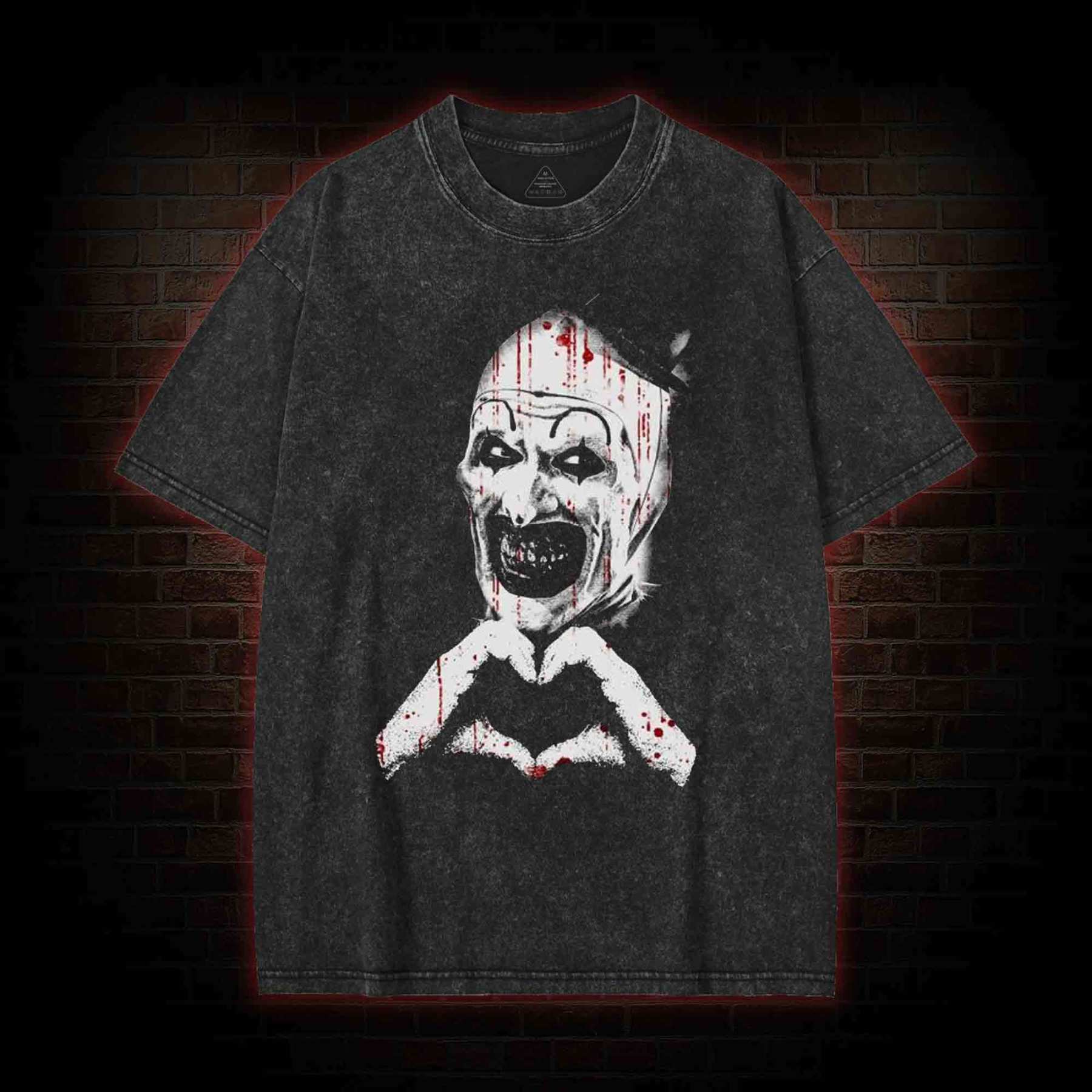 He's Silent but Deadly Washed T-shirt