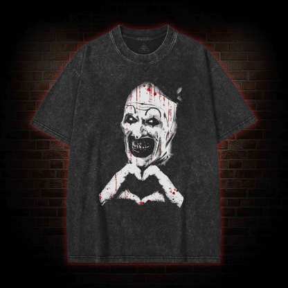 He's Silent but Deadly  Washed T-shirt