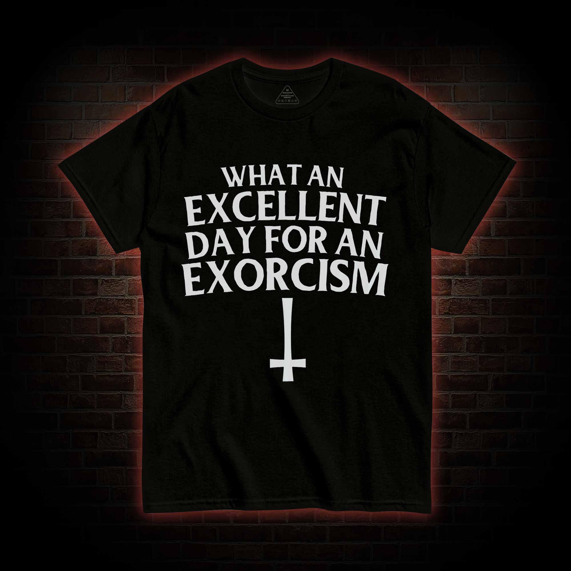 What an Excellent Day for an Exorcism T-shirt