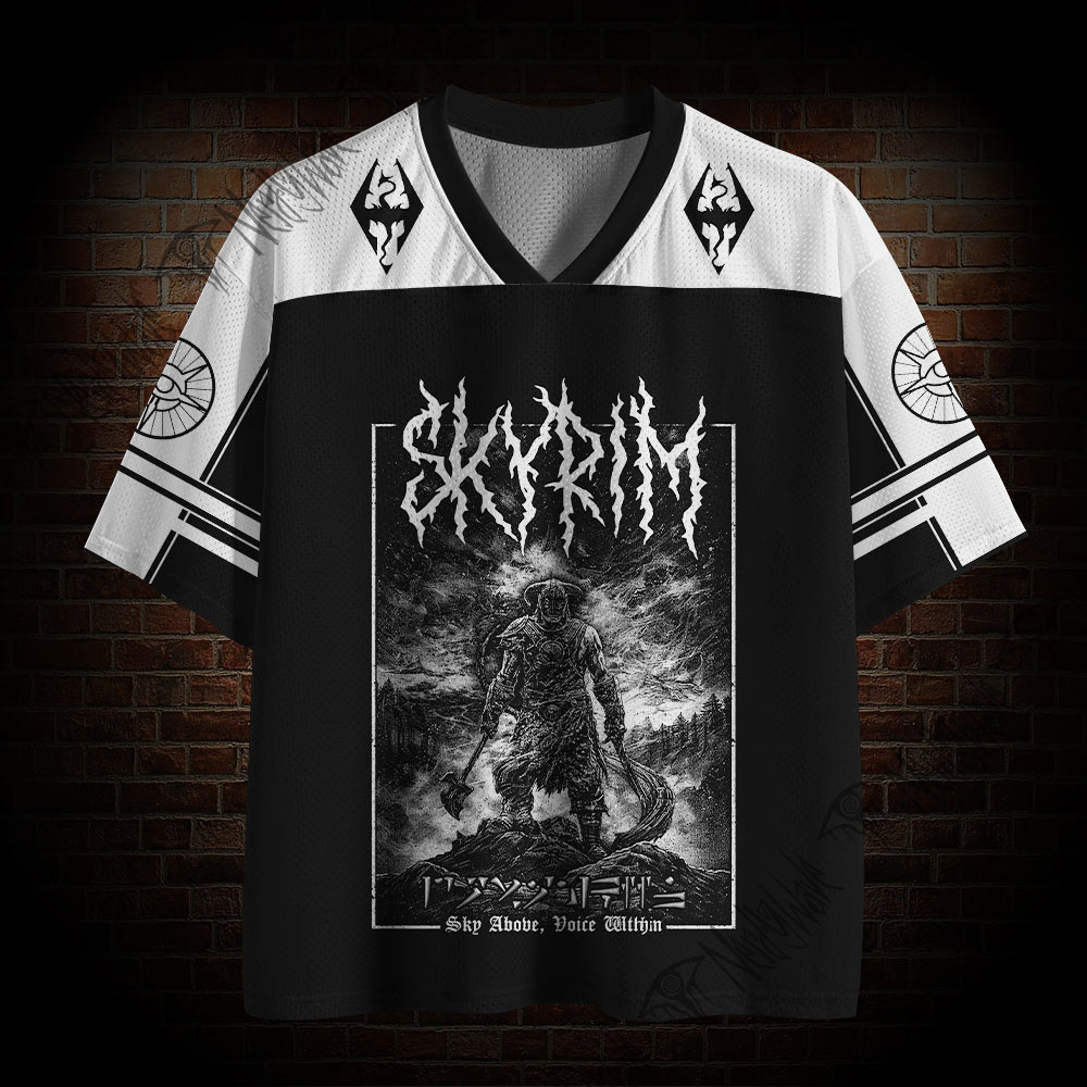 Sky Below Voice Within Mesh Jersey