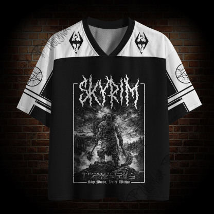 Sky Below Voice Within Mesh Jersey