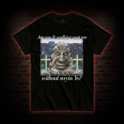 Yo Angelo Josuke Anime Meme T-shirt