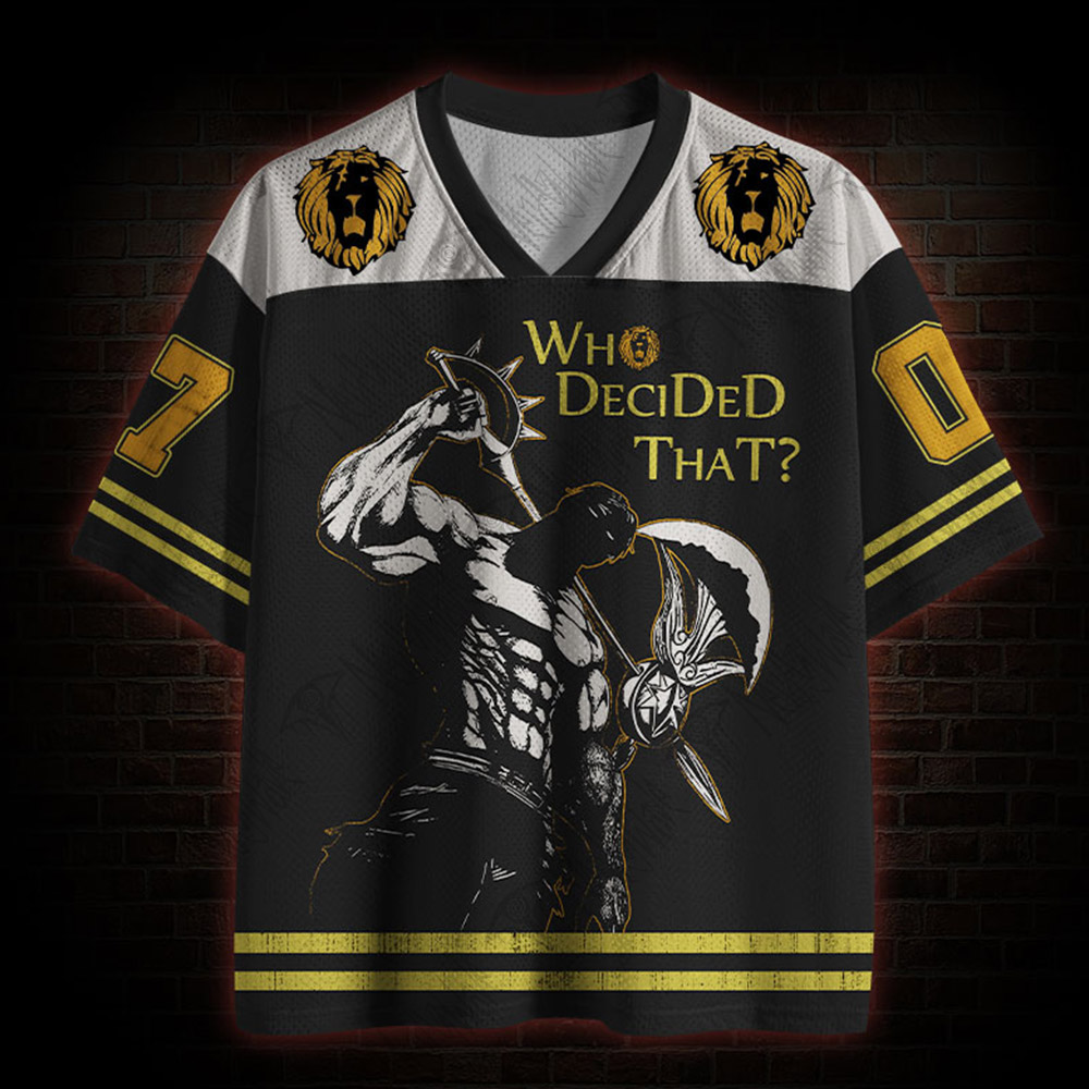 Who Decided That Mesh Jersey