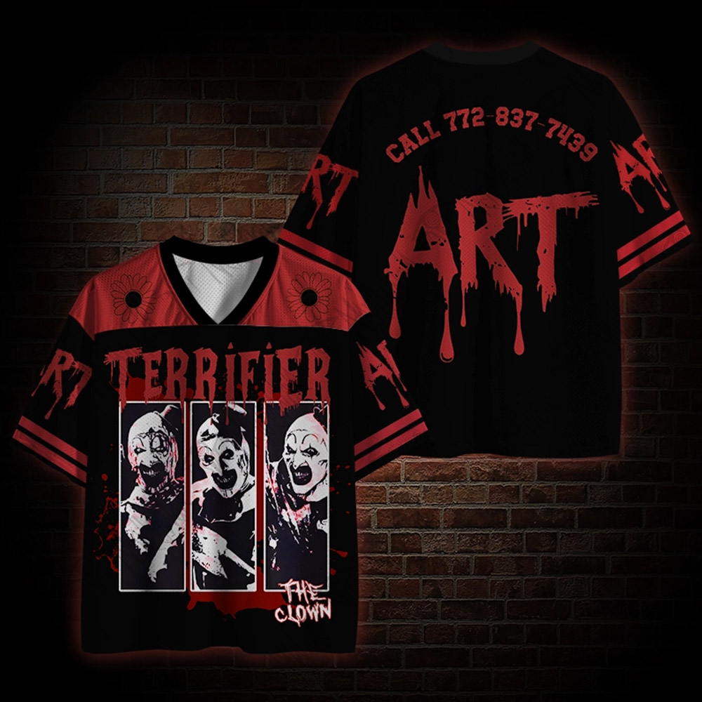 Art the Clown Terrifier Mesh Jersey