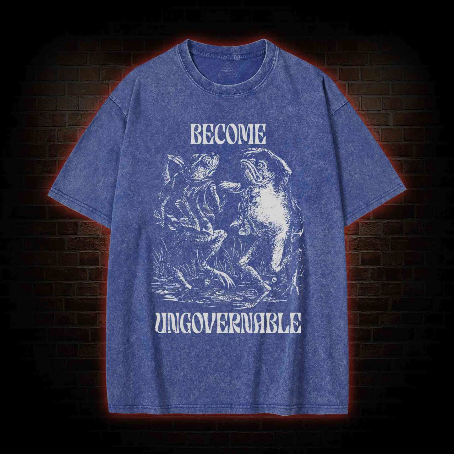 Become Ungovernable Washed T-shirt