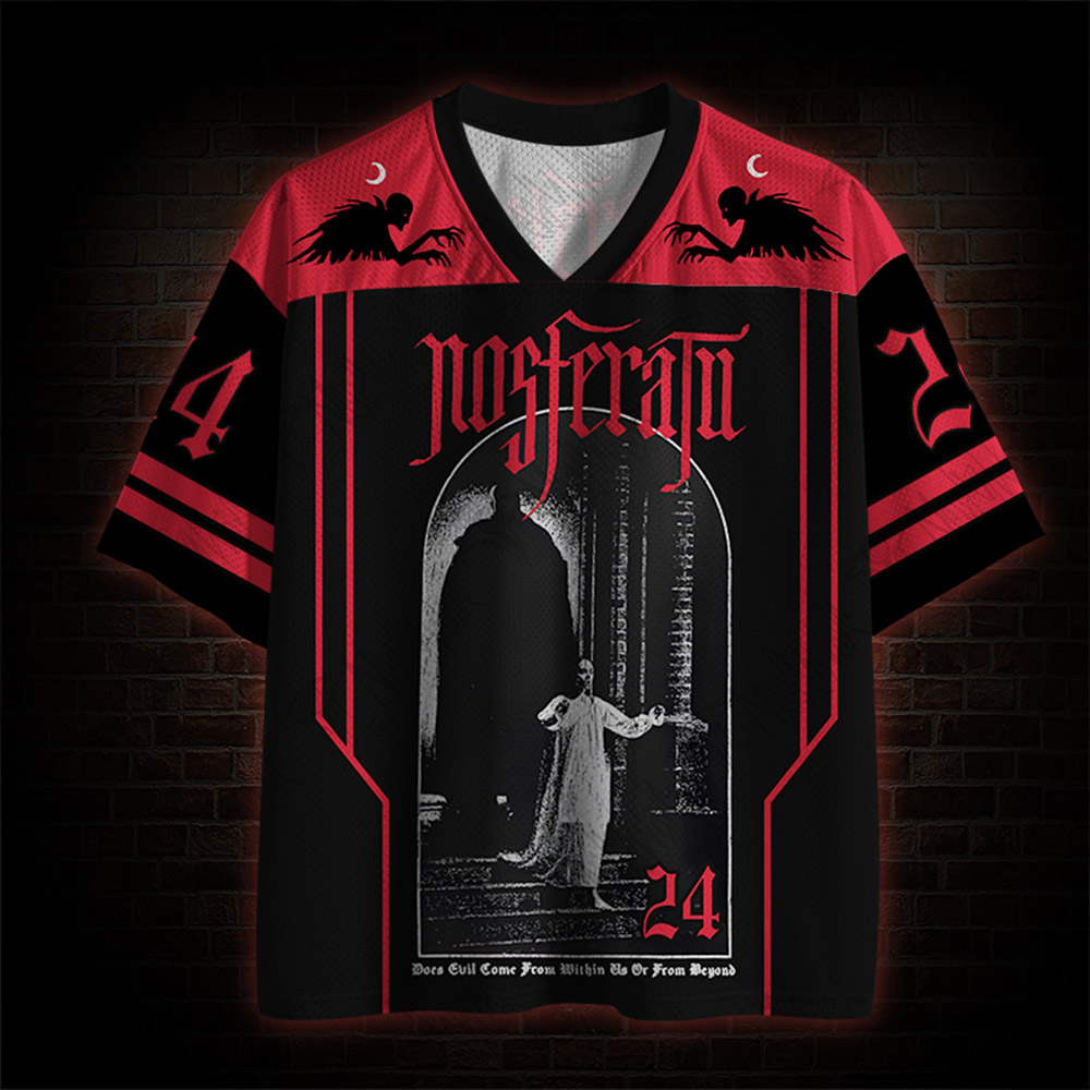 Does Evil Come from within Us or from beyond Mesh Jersey