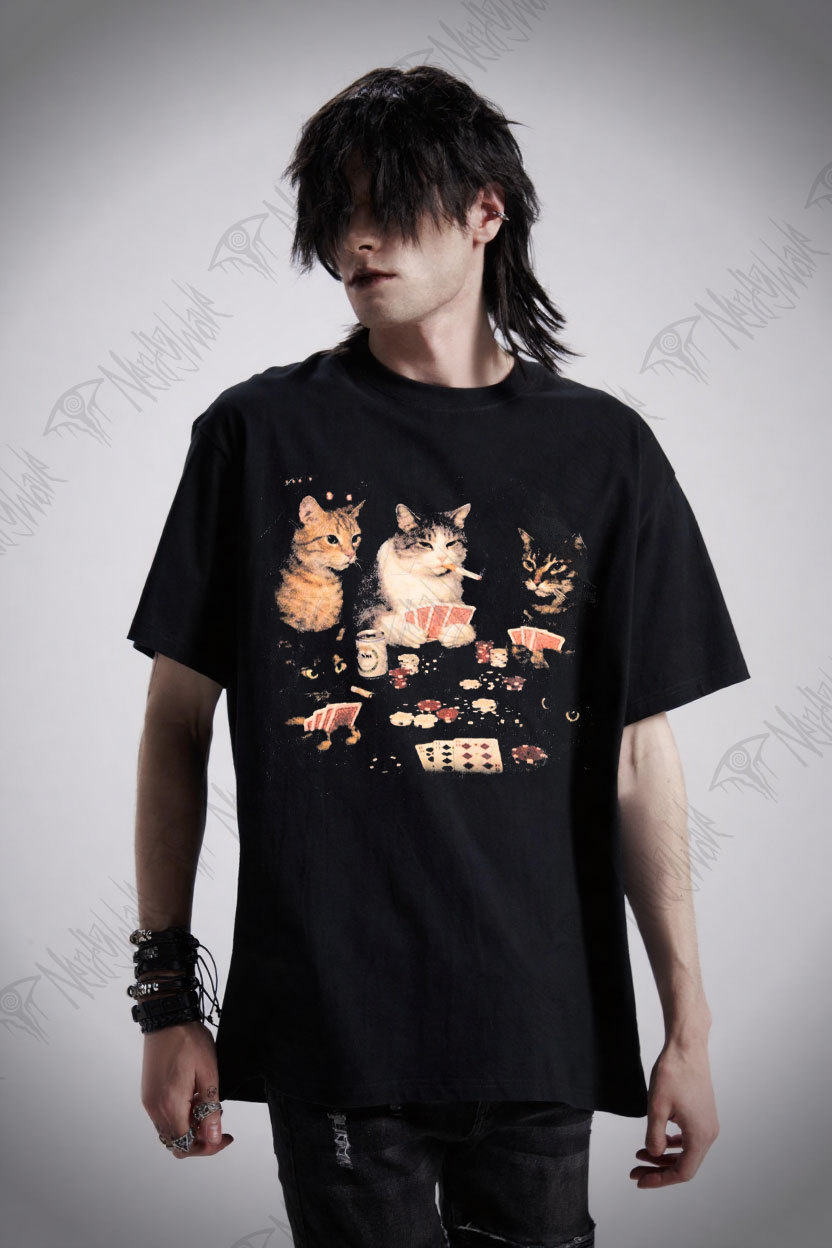 Cats Playing Poker T-shirt