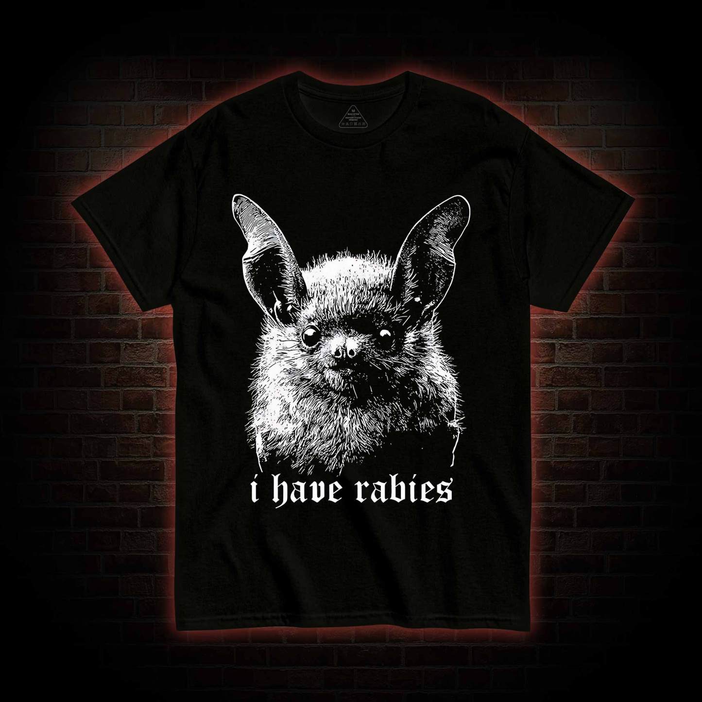 I Have Rabies Bat T-shirt