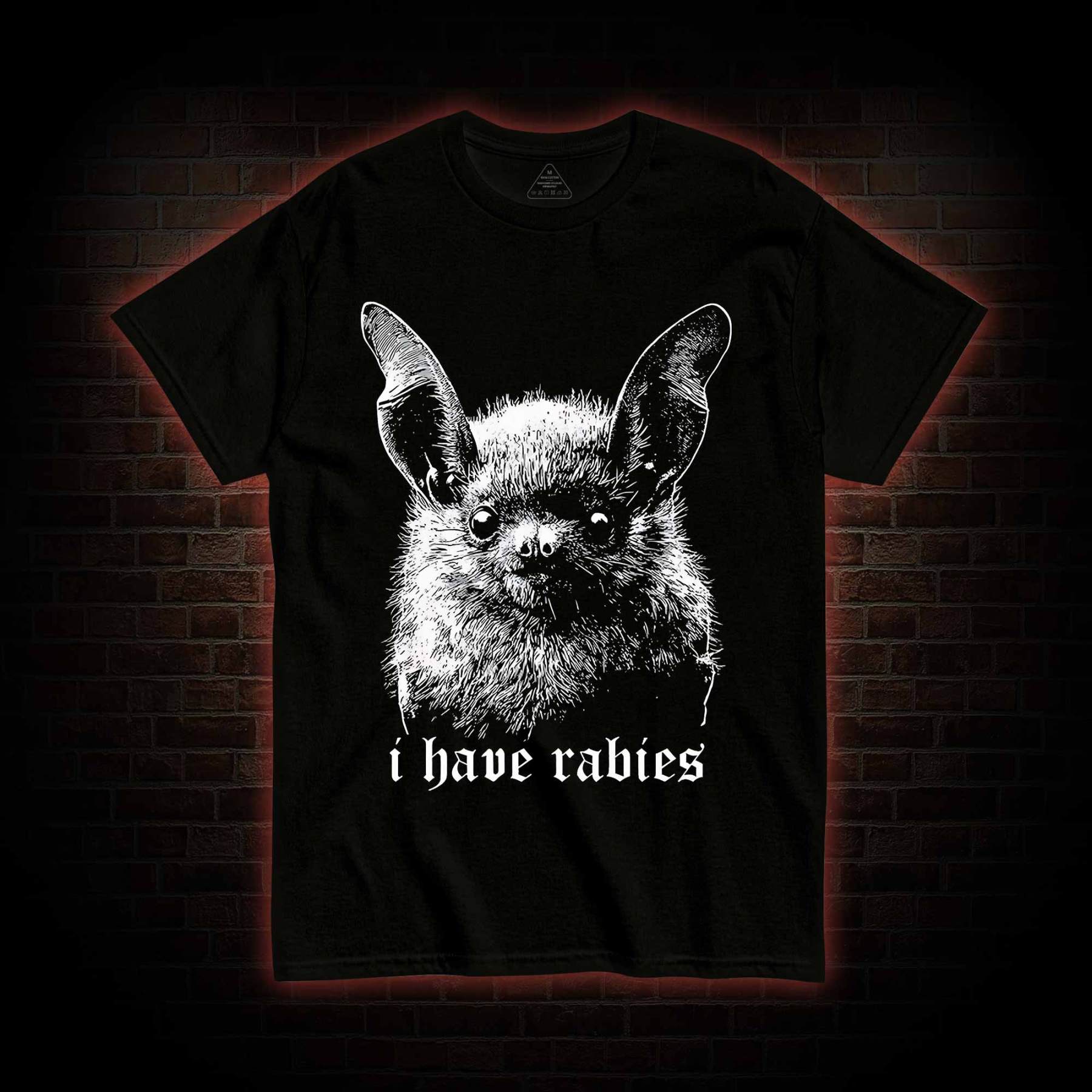 I Have Rabies Bat T-shirt