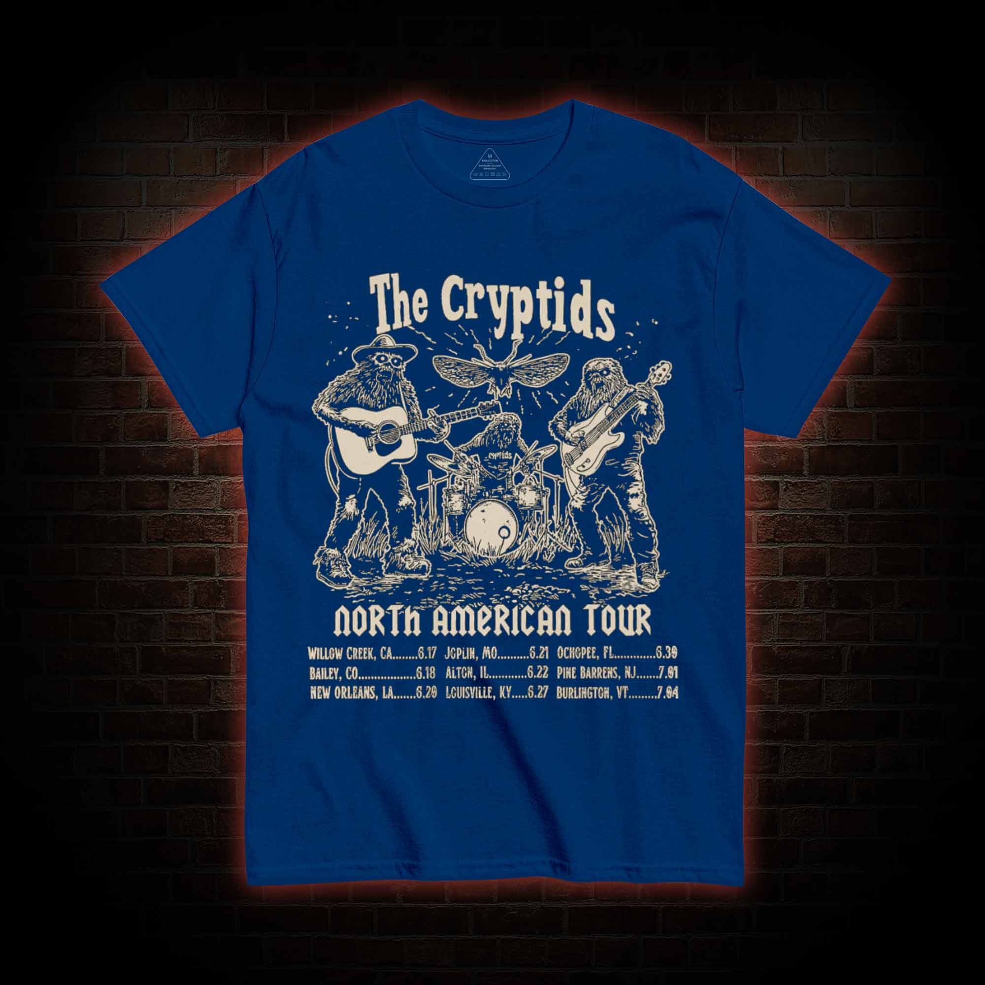 The Cryptids Band T-shirt