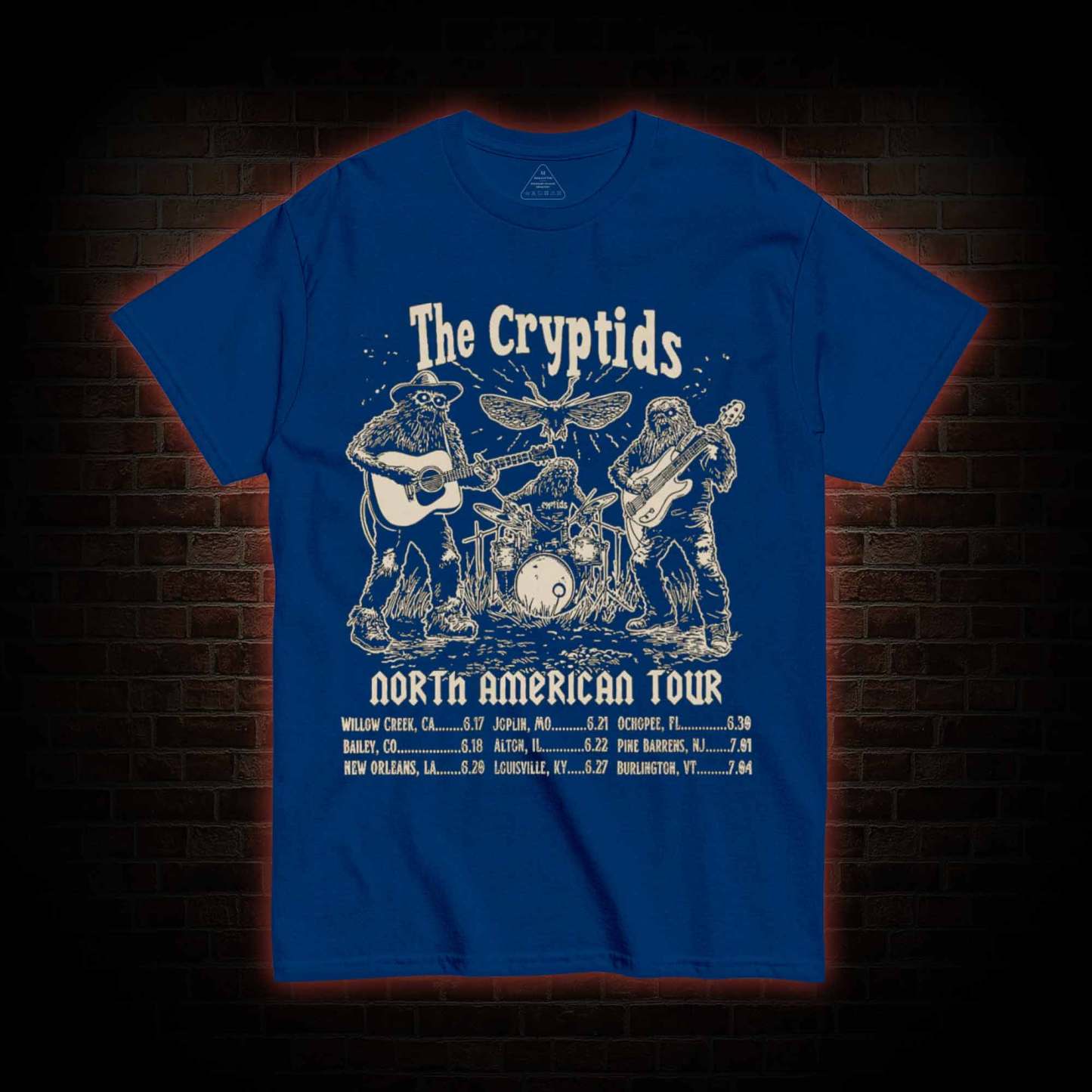 The Cryptids Band T-shirt