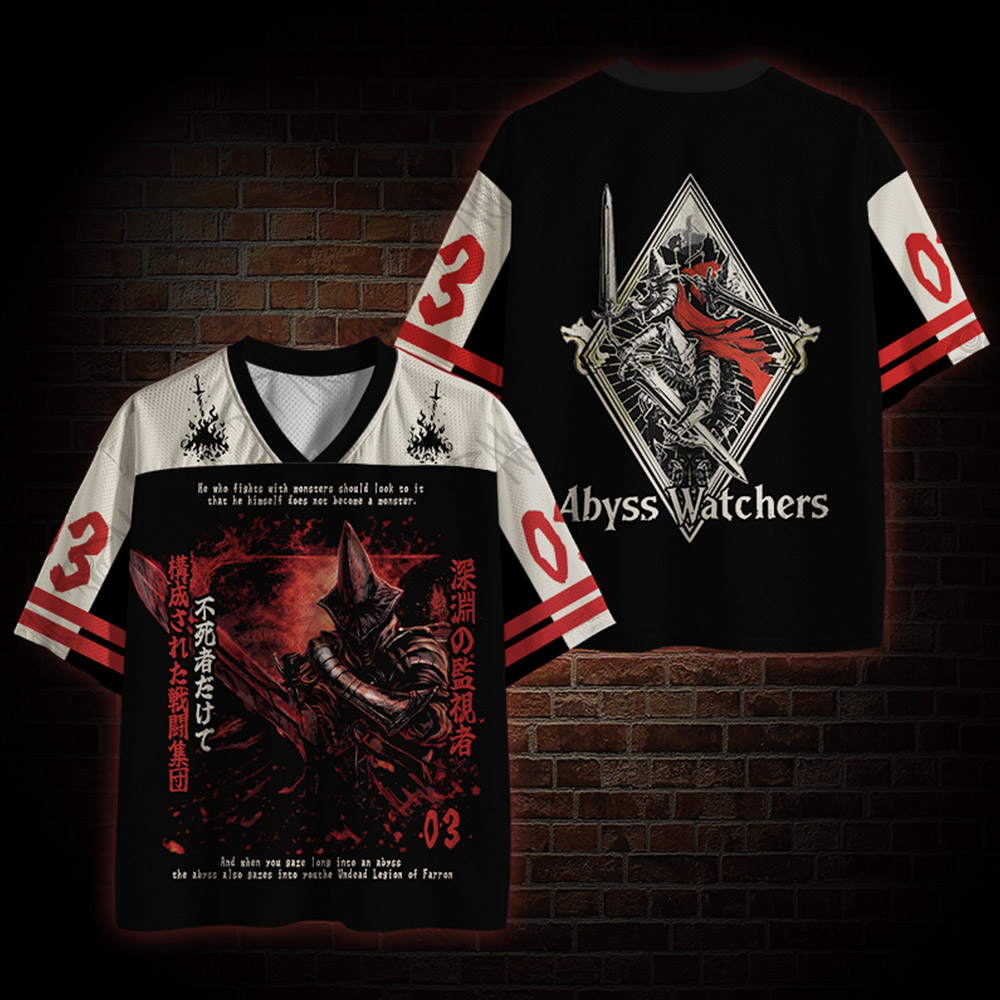 The Abyss Also Gazes into You Mesh Jersey