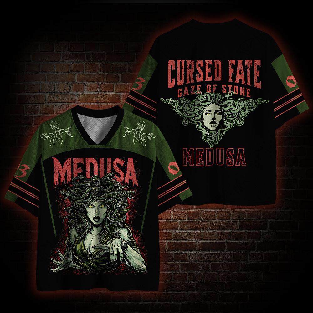 Cuesed Fate Gaze of Stone Mesh Jersey