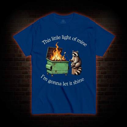 Dumpster Fire Raccoon T-shirt