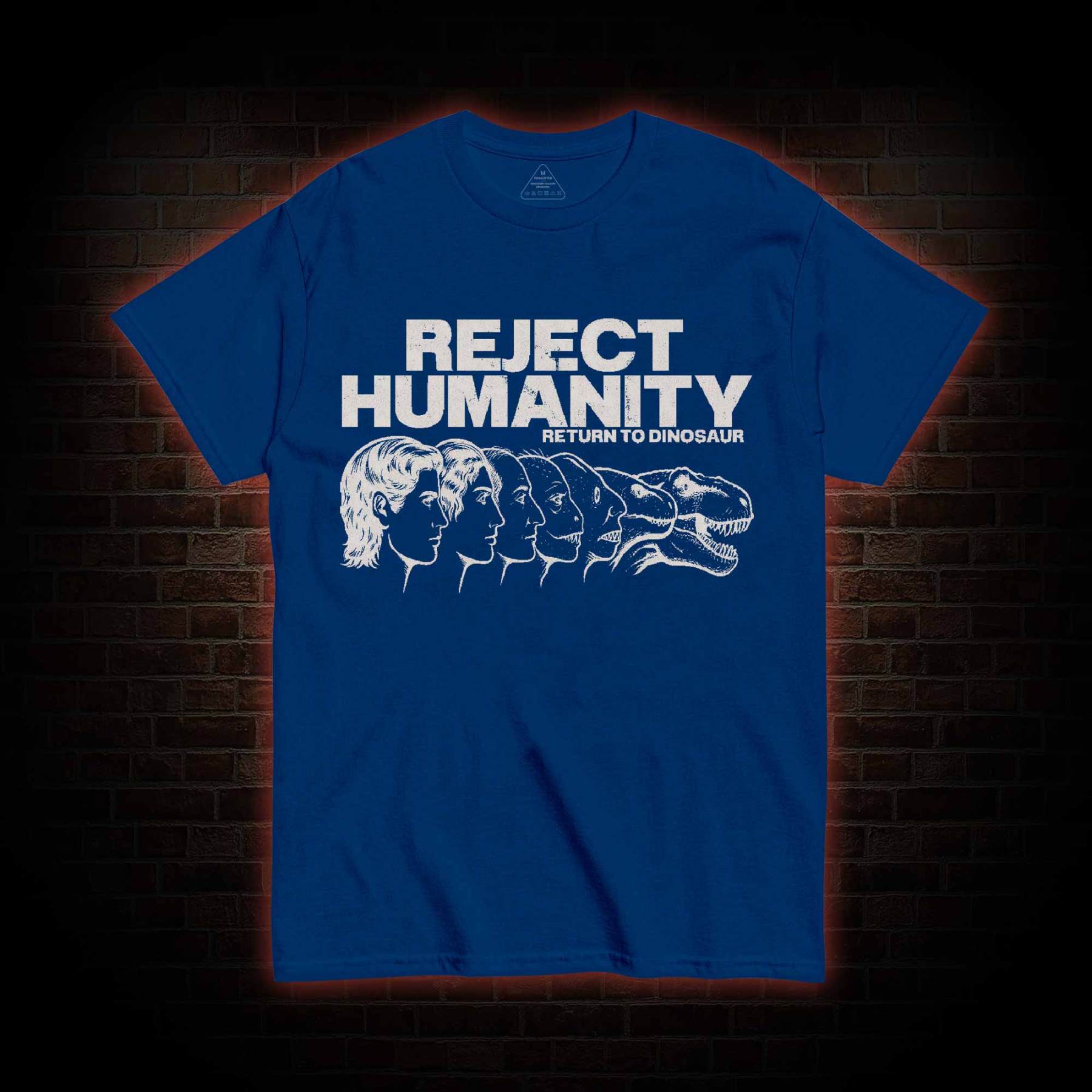 Humanity Return to Dinosaur T-shirt